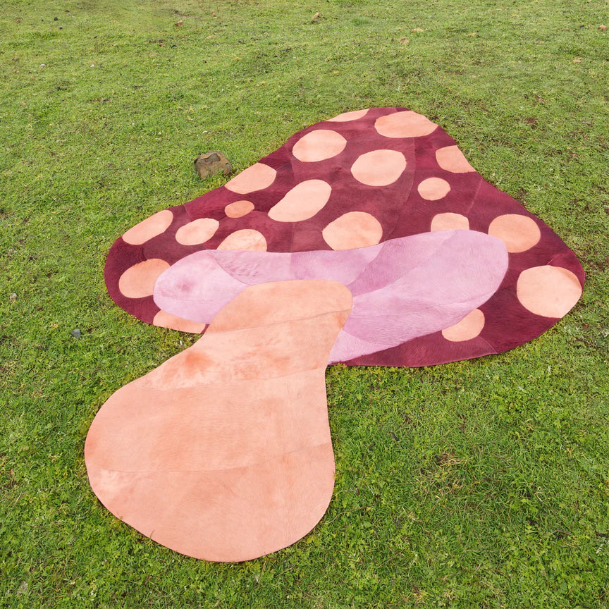 Funghi Rug - Red, Cocolea, , ,