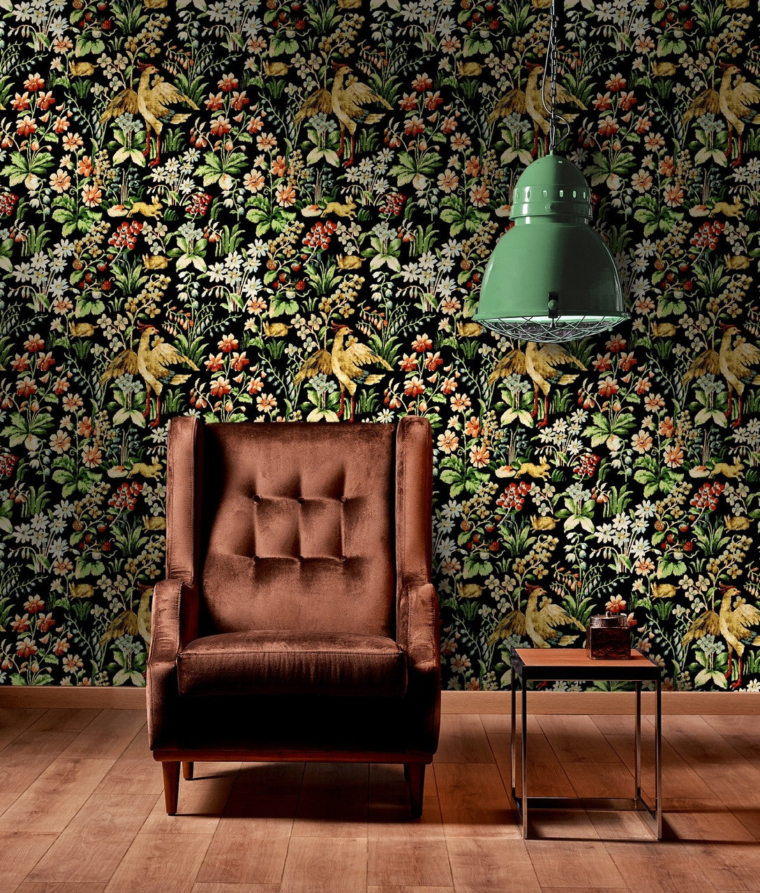 Floral Tapestry Wallpaper, Cocolea Natty & Polly, , ,