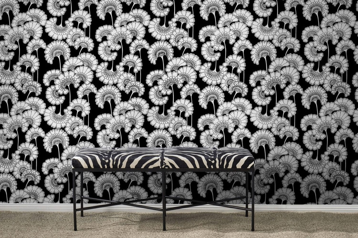 Japanese Floral Wallpaper, Cocolea Natty & Polly, , ,