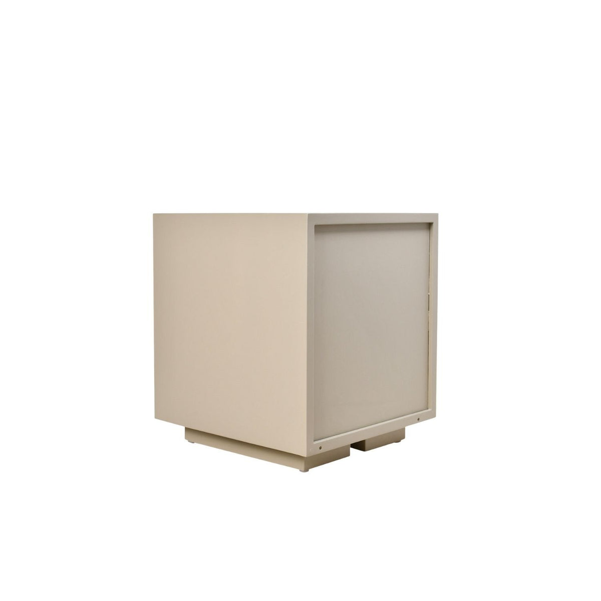 Georgia Bedside Table – Clay by Satara – view 4