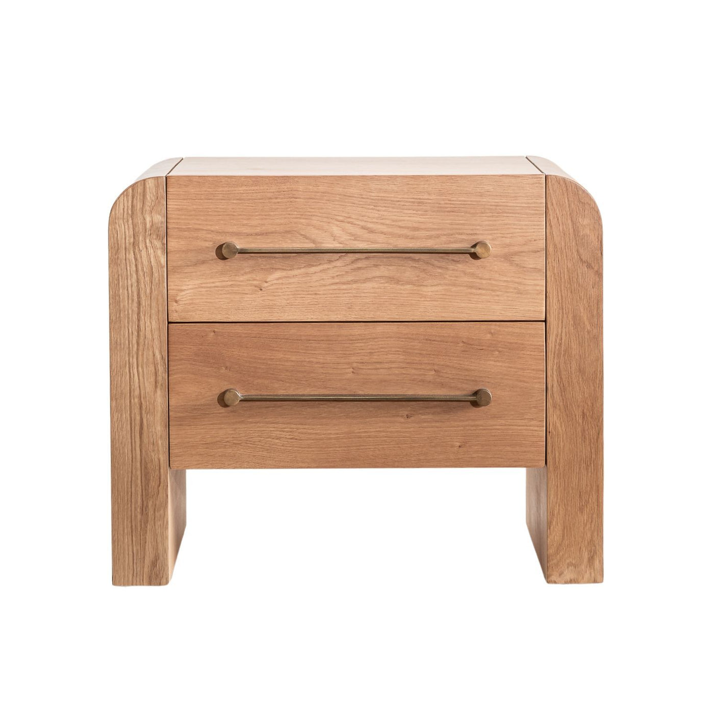 Benjamin Bedside, Cocolea, Natural Oak, ,