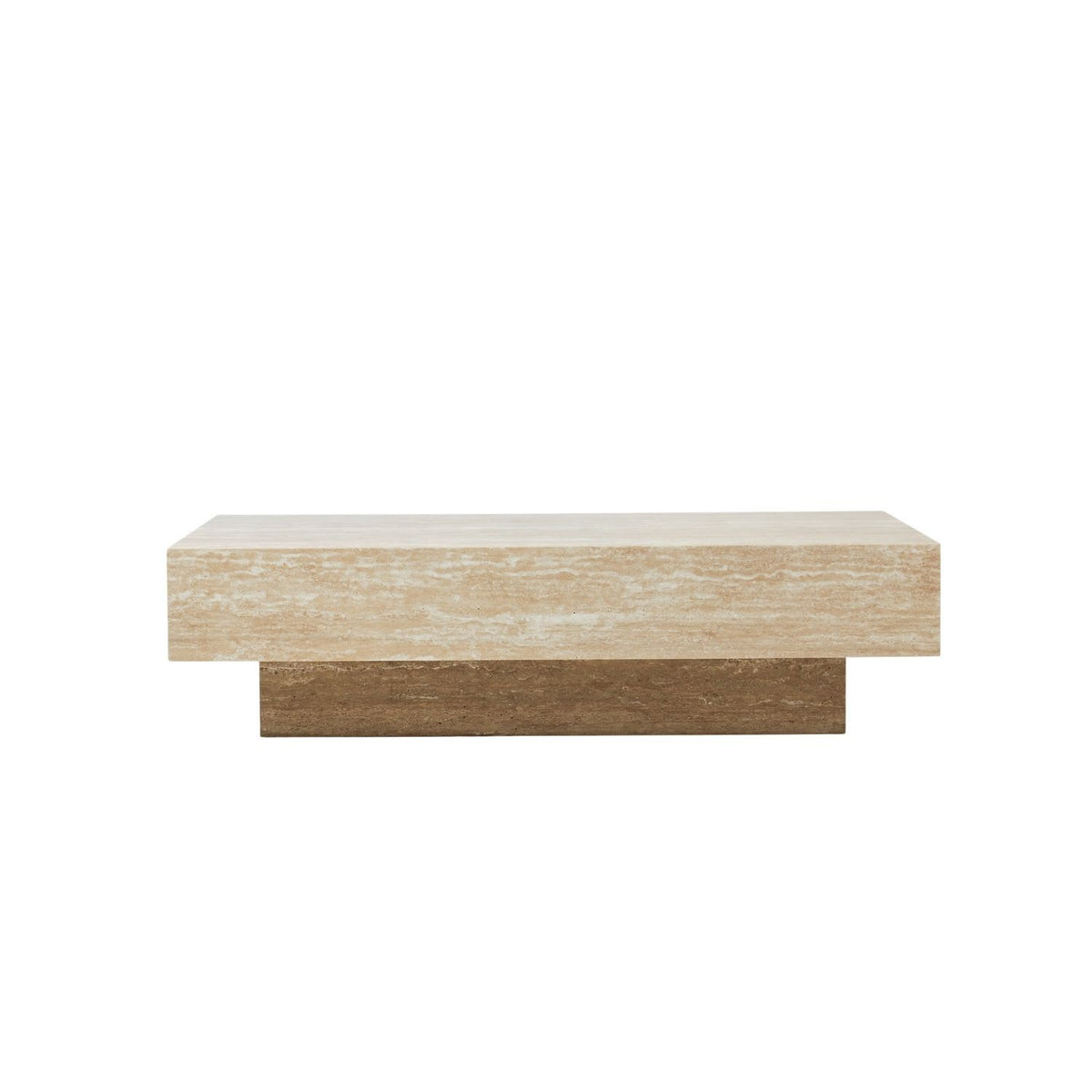 Checkmate Travertine Coffee Table, Satara, , ,