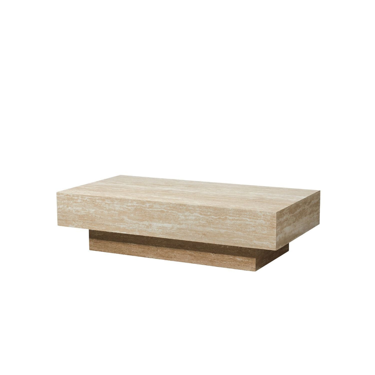 Checkmate Travertine Coffee Table, Satara, , ,