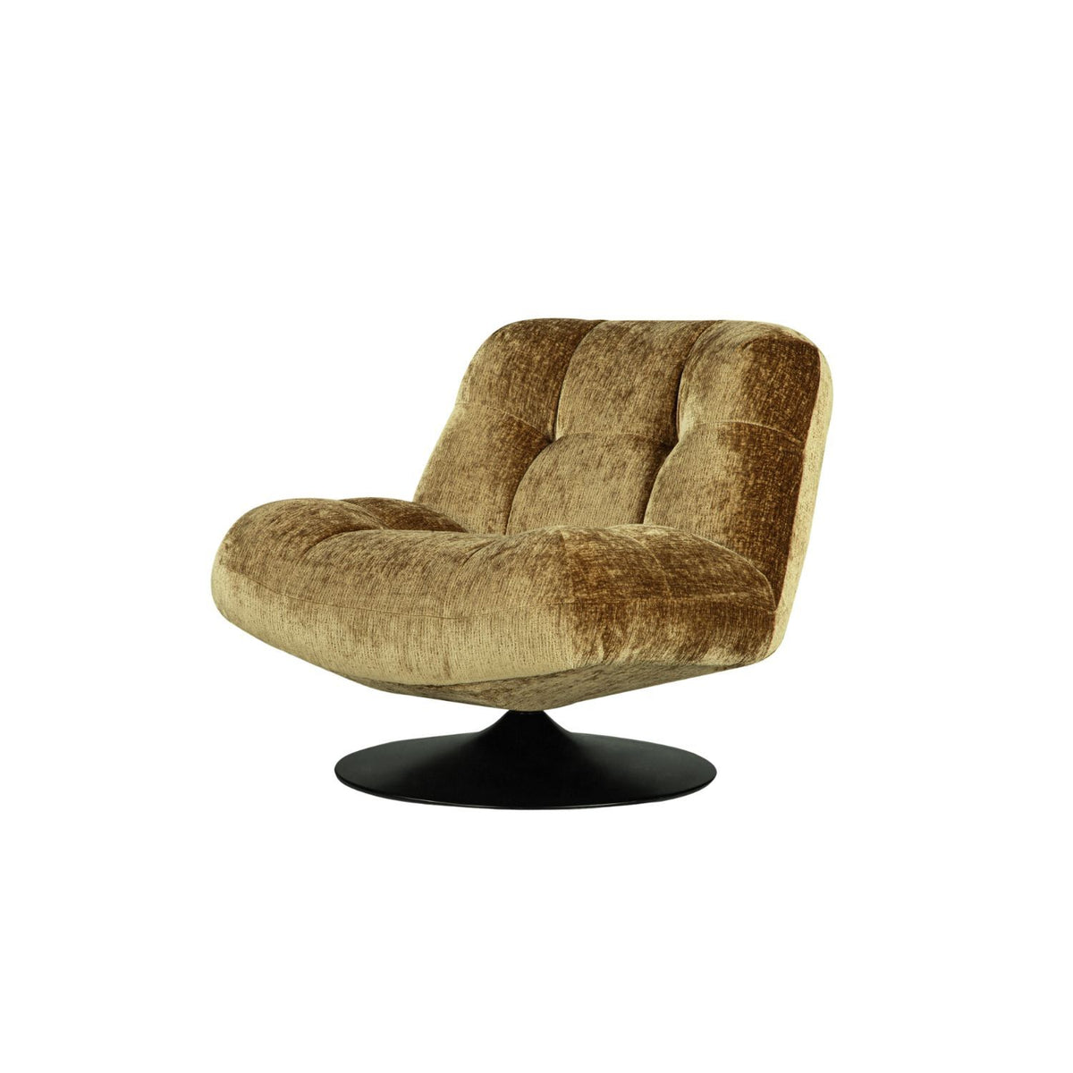 Arnie Swivel Chair – Carson Fennel by Satara