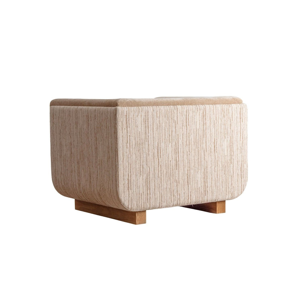 Keaton Lounge Chair – Almond & Oxford Tan, Satara, , ,