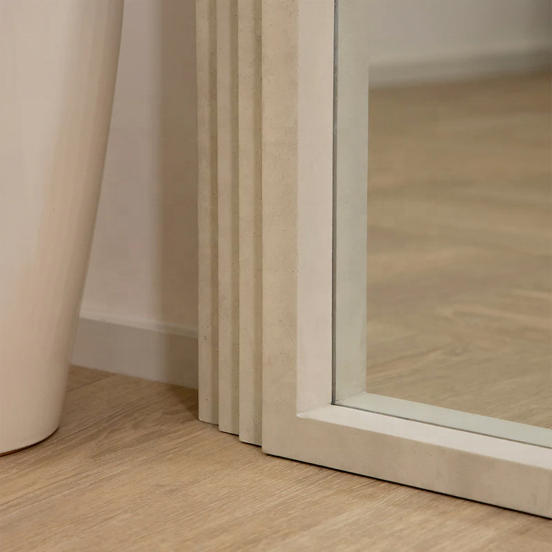 Monaco Arched Travertine Mirror - optional LED lighting, Cocolea, , ,