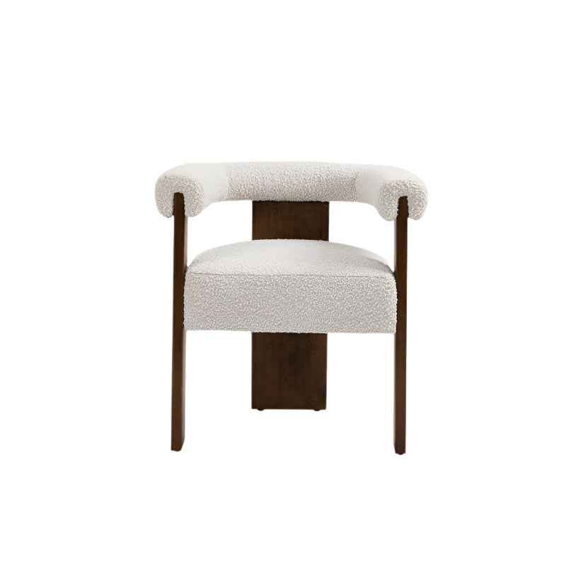 Capella Solid Ash Wood Curved Back Armchair, Cocolea, , ,