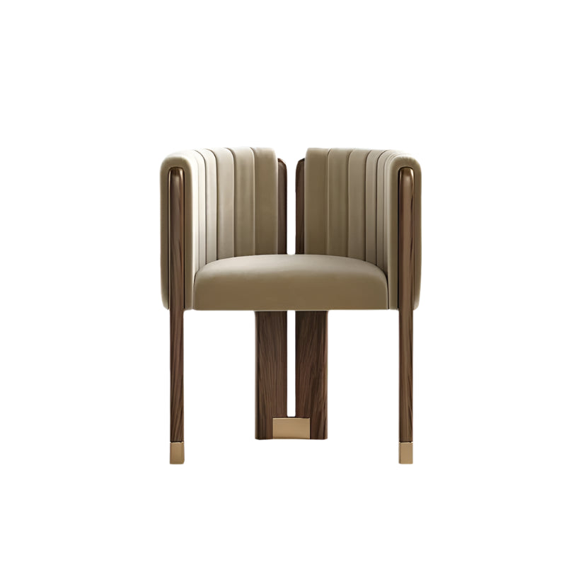 Katarina Dining Chair — Velvet Upholstered Solid Wood, Cocolea, , ,