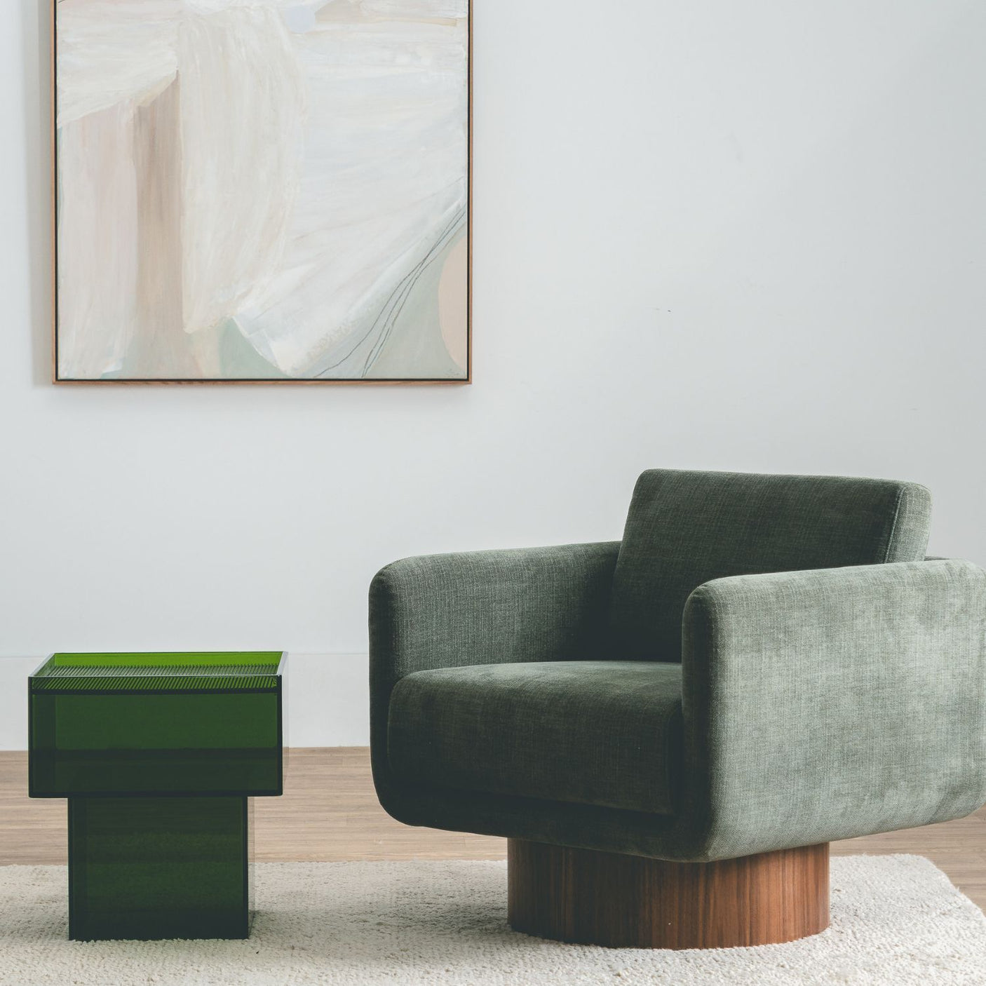 Acrylic capsule Table, Cocolea, , ,