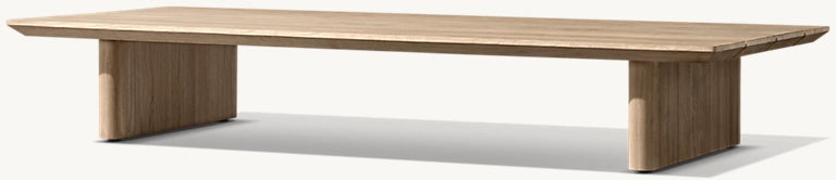 CASA ALUTEAK RECTANGULAR COFFEE TABLE, Cocolea, , ,
