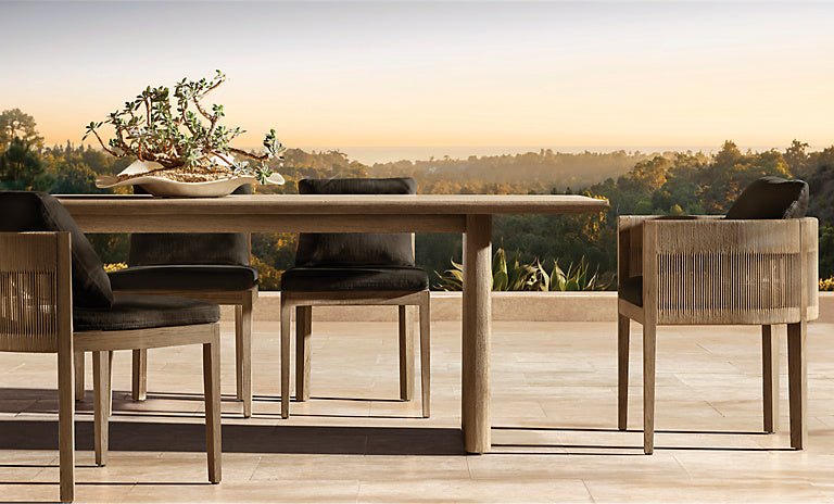 CASA ALUTEAK RECTANGULAR COFFEE TABLE, Cocolea, , ,