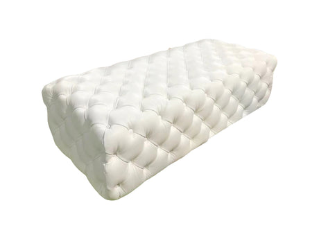 Regal Leather Chesterfield Ottoman, Cocolea, , ,
