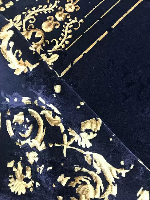 RUG ORNATE STUCCO DEEP BLUE, Cocolea, , ,