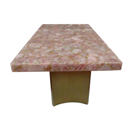 Gladis Semi Precious Stone Dining Table - Customisable, Cocolea, , ,