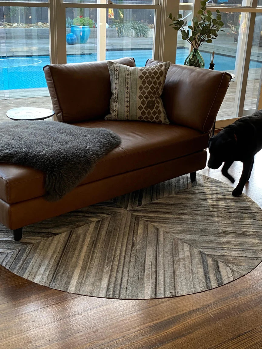 LA QUINTA RUG - NATURAL GREY CIRCULO, Cocolea, , ,