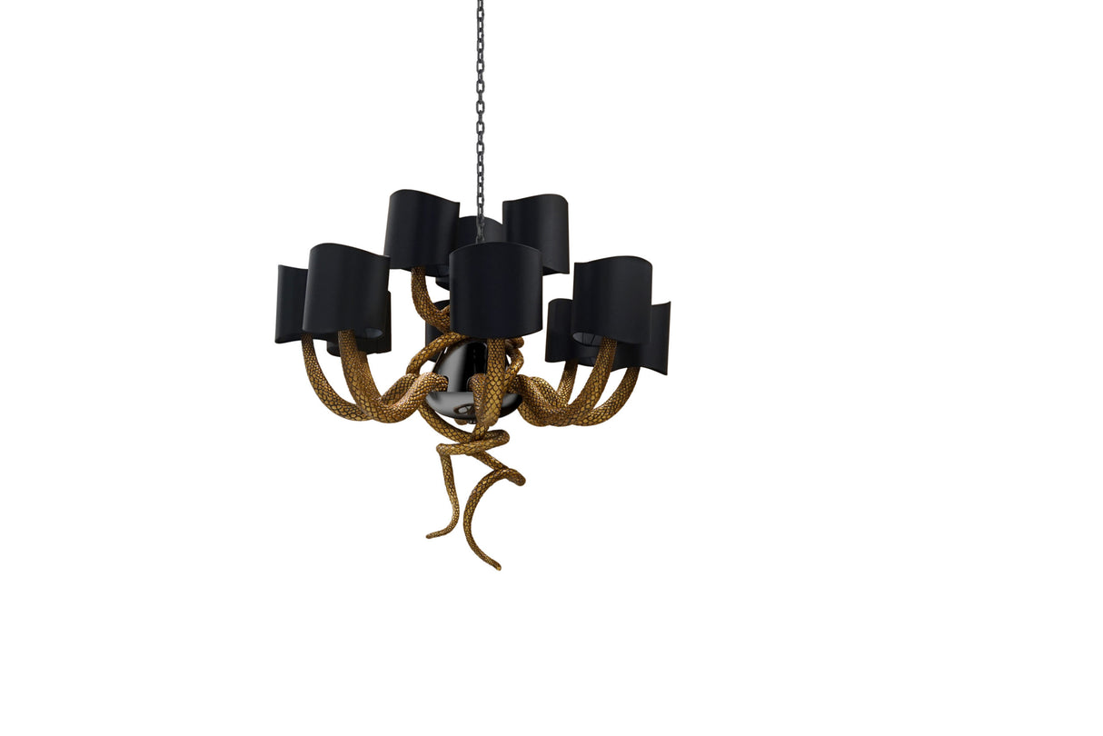 Serpentine Chandelier, Cocolea, , ,