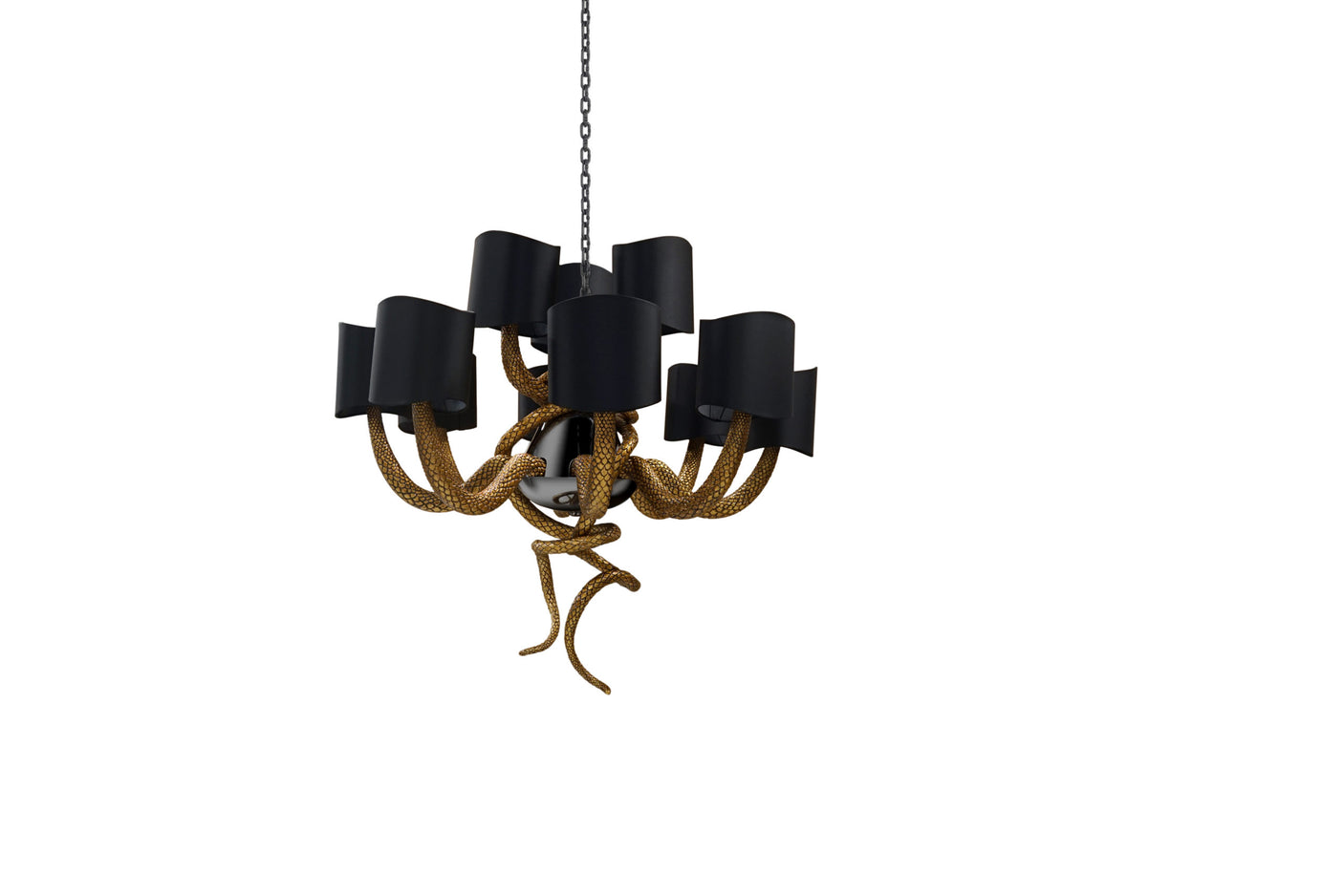 Serpentine Chandelier, Cocolea, , ,