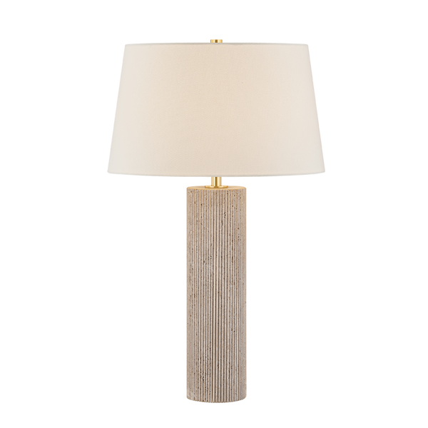 Highland Mills Table Lamp in Aged Brass, Hudson Valley Lighting, , ,