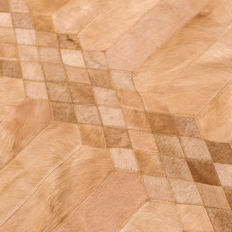 Largo Cognac Art Hide Rug, Cocolea, , ,