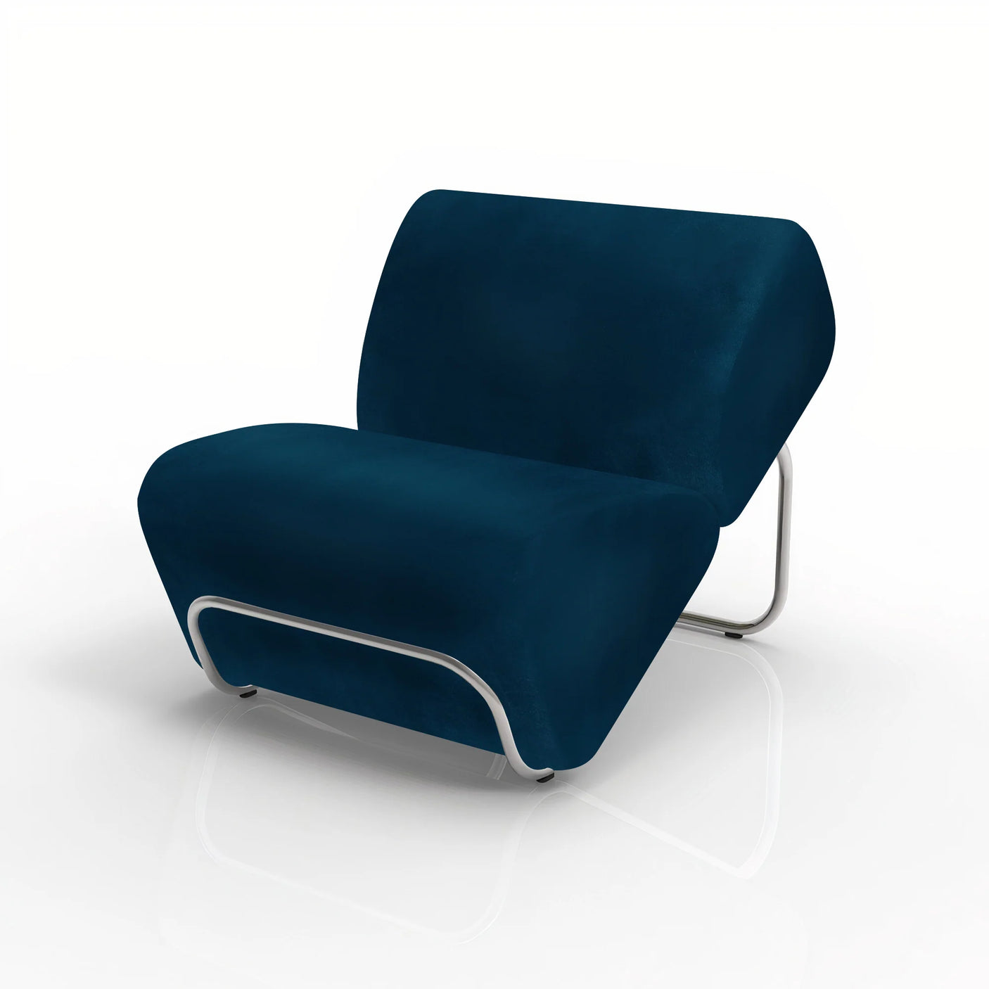 Trend Module Lounge with Theodora, Cocolea, Lake, Chrome,