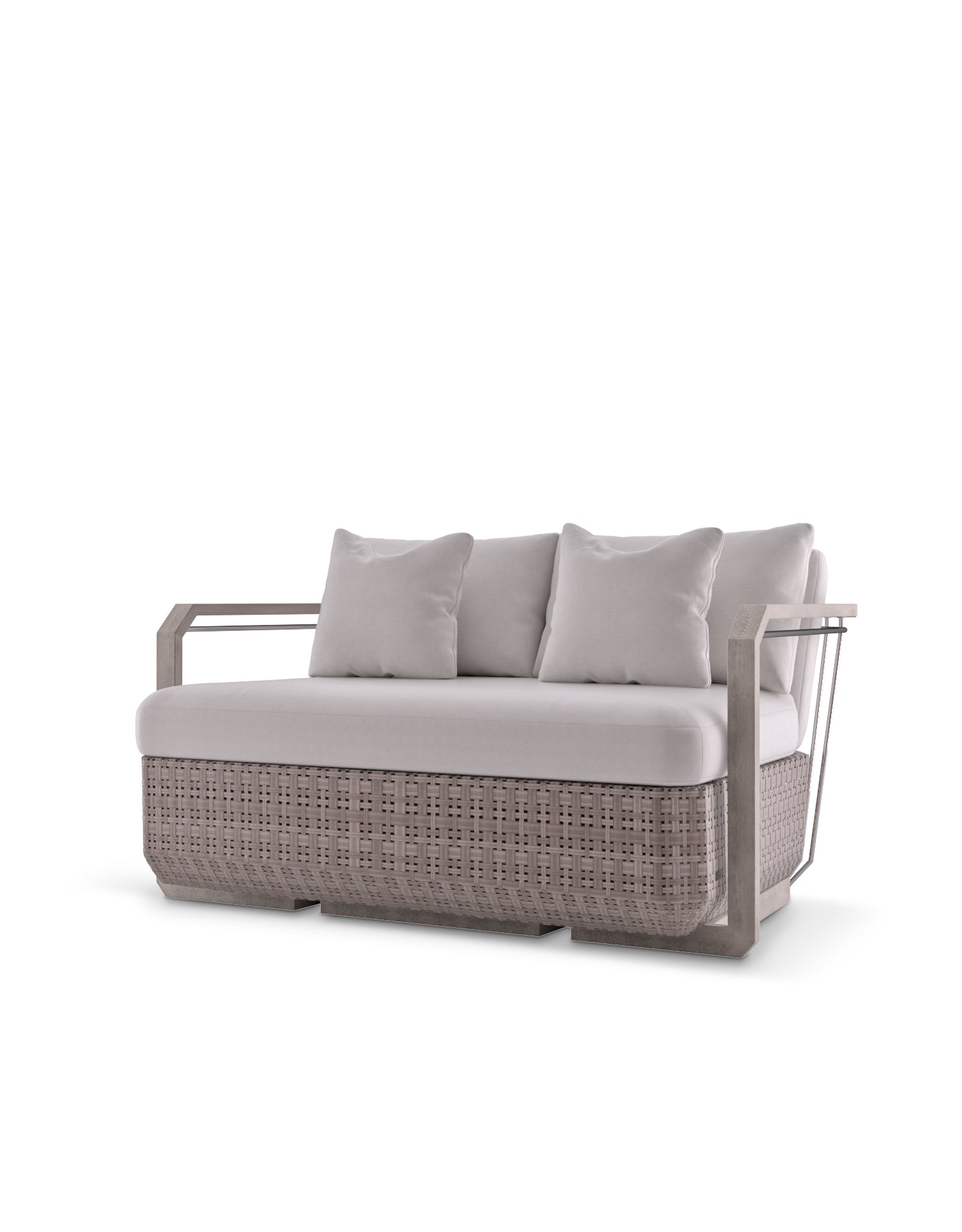 Hampton Wood Two Seat Sofa, Cocolea, , ,