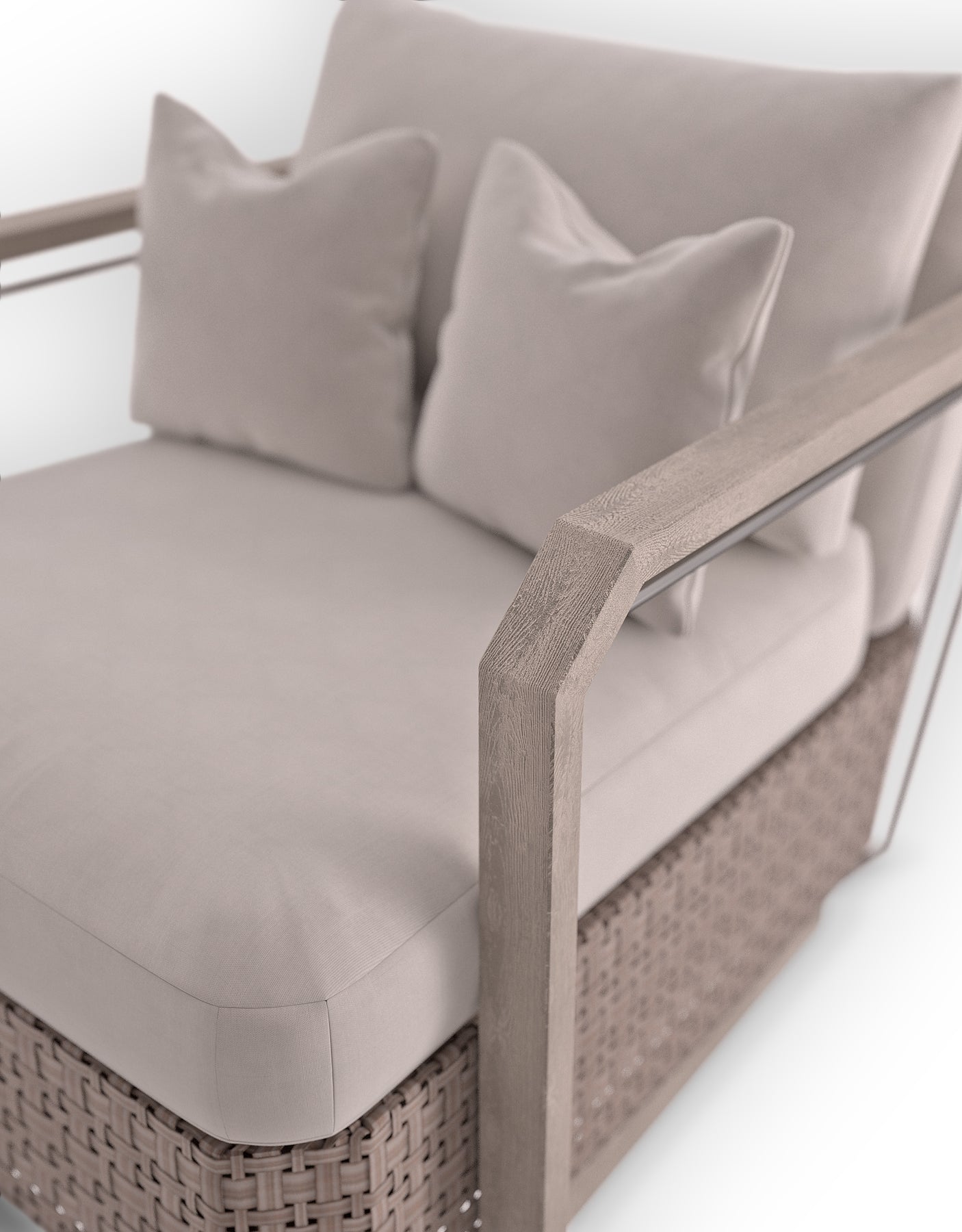 Hampton Wood Armchair, Cocolea, , ,