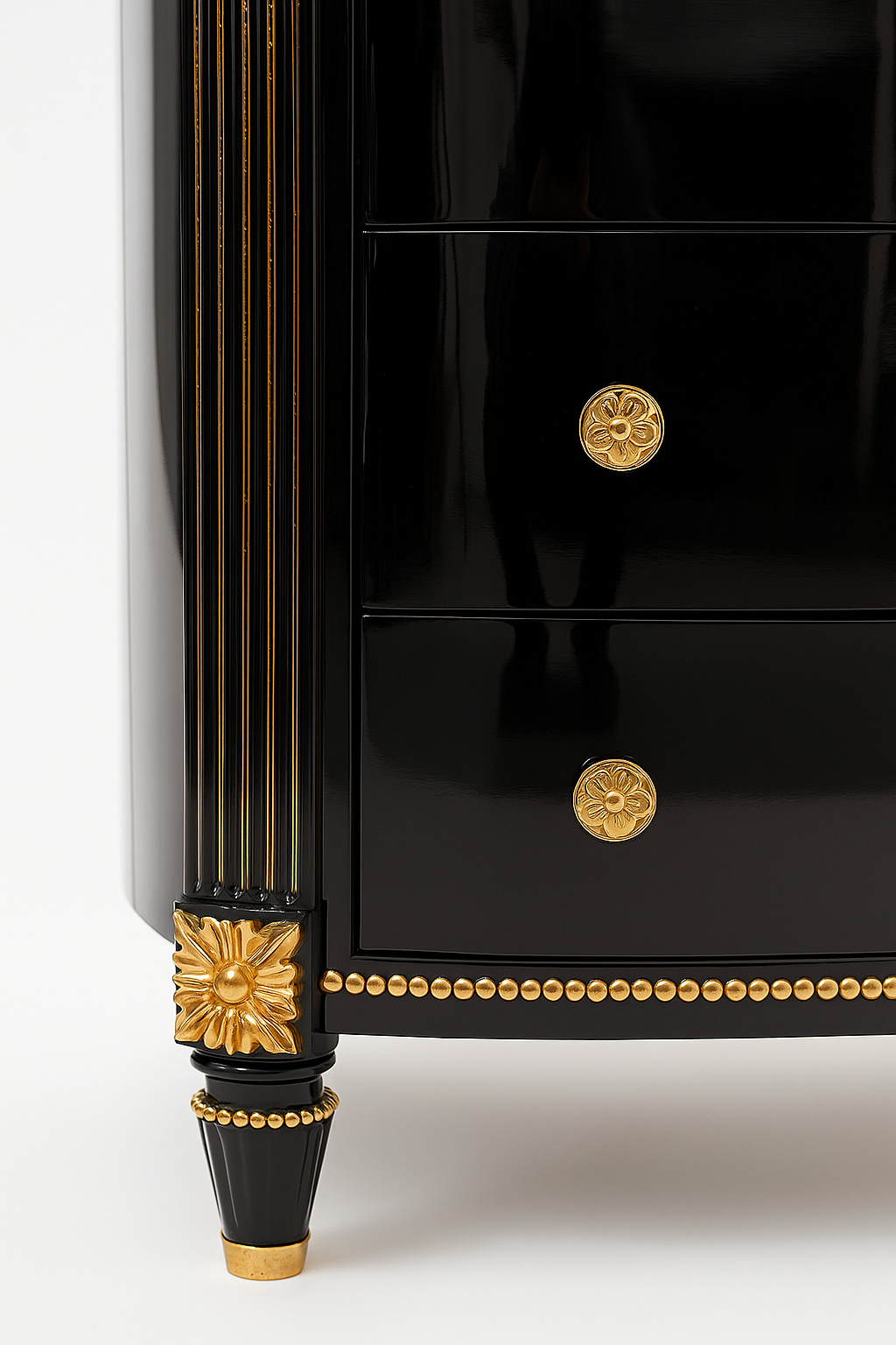 Versailles Noir Tallboy – French Provincial Elegance, Cocolea, , ,