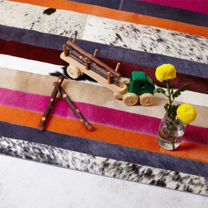 Nueva Raya Rug - Pink, Cocolea, , ,