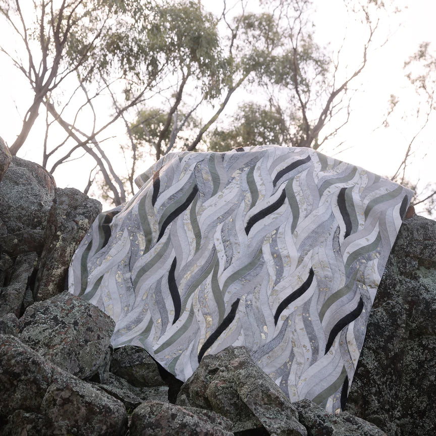 Onda Rectangle Rug - Olive, Cocolea, , ,