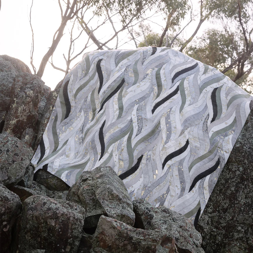 Onda Rectangle Rug - Olive, Cocolea, , ,