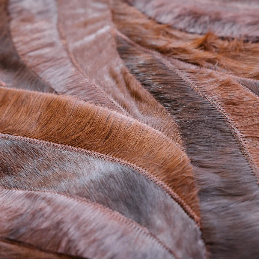 Onda Rectangle Rug - Russet, Cocolea, , ,