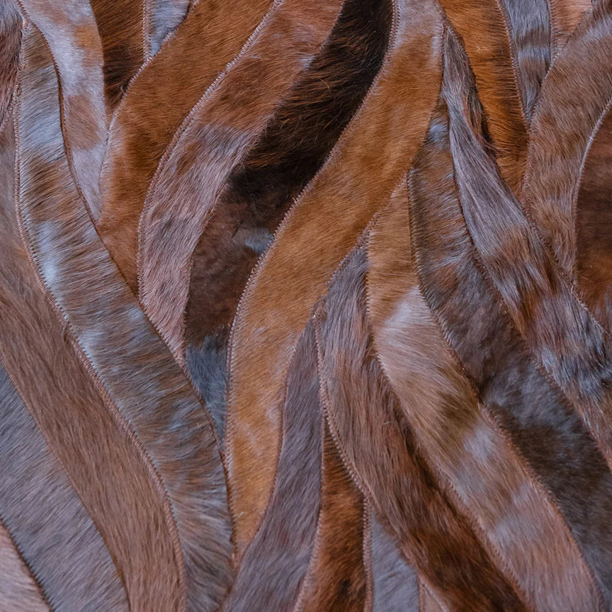 Onda Rectangle Rug - Russet, Cocolea, , ,