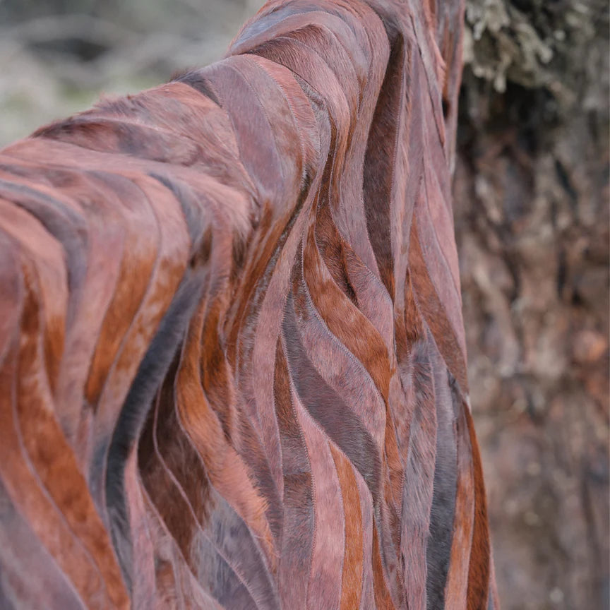 Onda Rectangle Rug - Russet, Cocolea, , ,