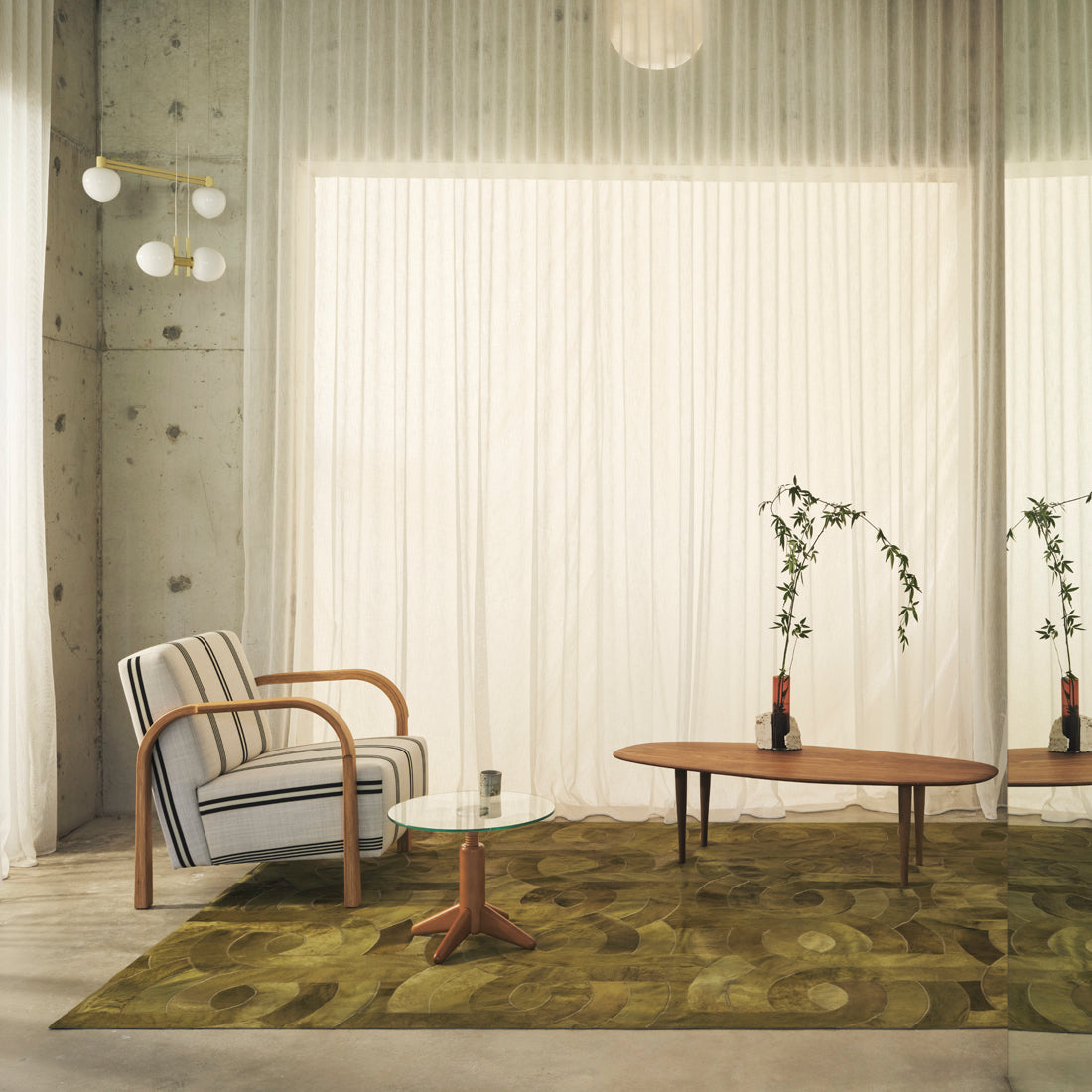 Paradiso Rug - Chartreuse | Greg Natale x Art Hide, Arthide, , ,