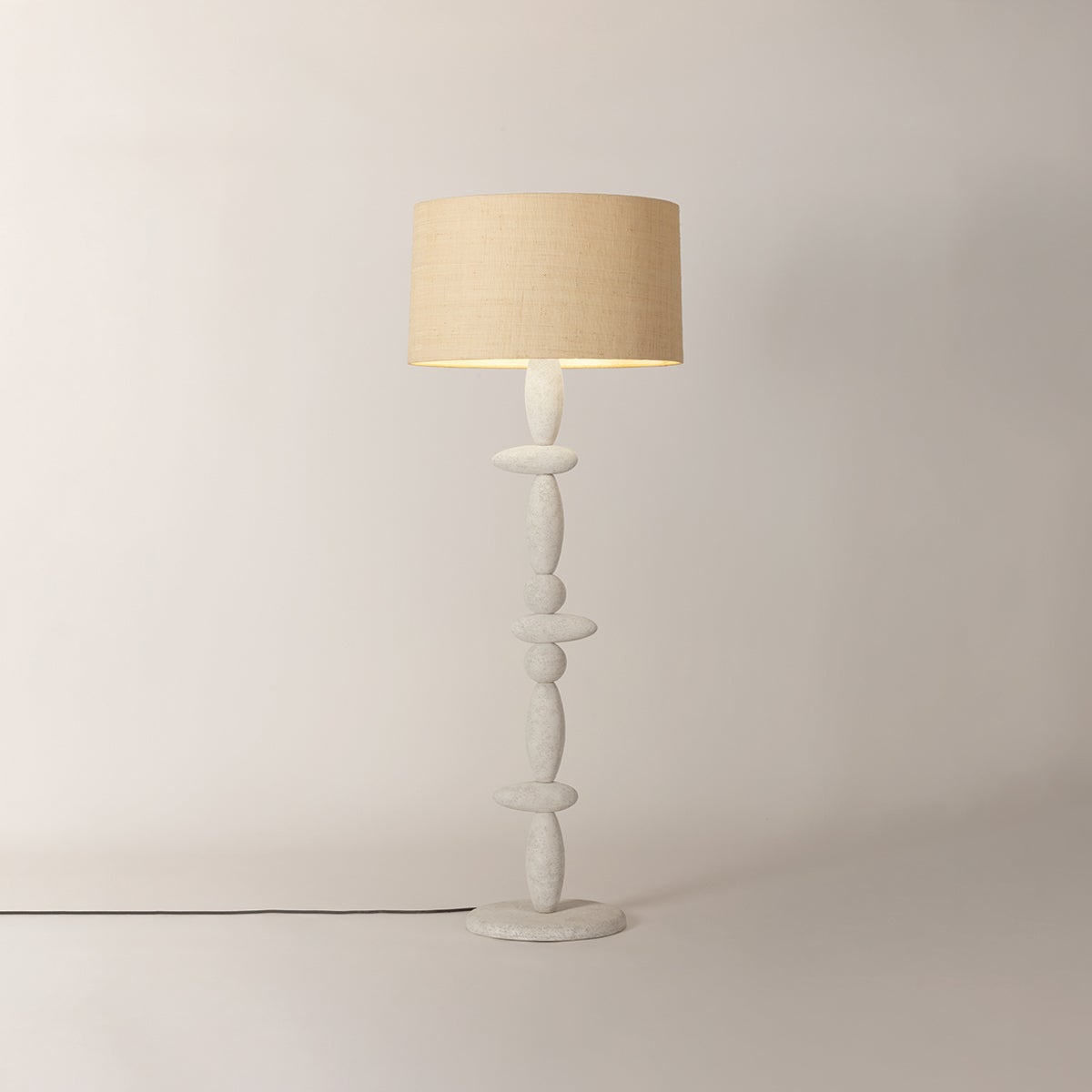 Cullen Floor Lamp in Vintage Gold Leaf – view 3