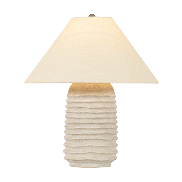 Gino Table Lamp in Ripple Glaze Ceramic, Troy Lighting, , ,