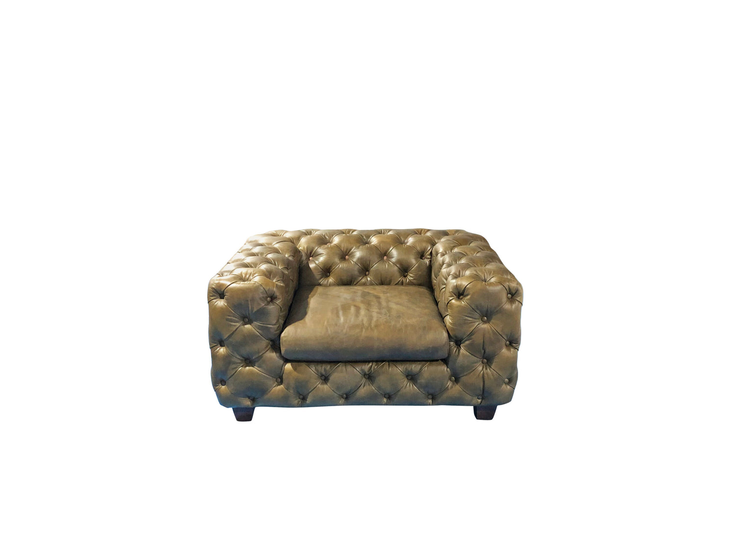 Adare Leather Chesterfield Club Armchair, Cocolea, , ,