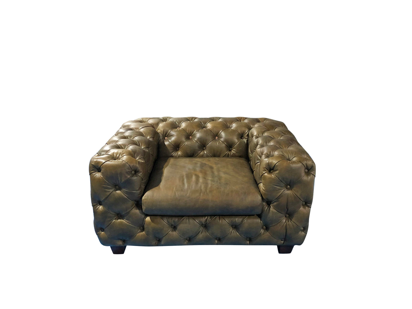 Adare Leather Chesterfield Club Armchair, Cocolea, , ,