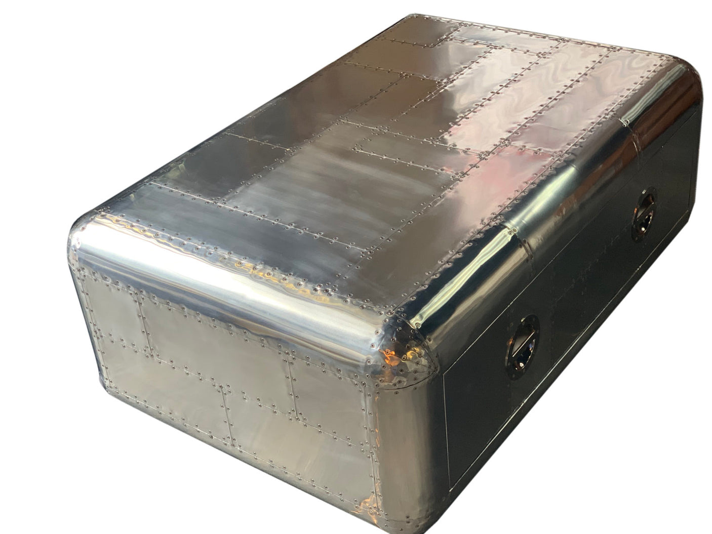 Intelligent Aluminium Spitfire Trunk Coffee Table, Cocolea, , ,