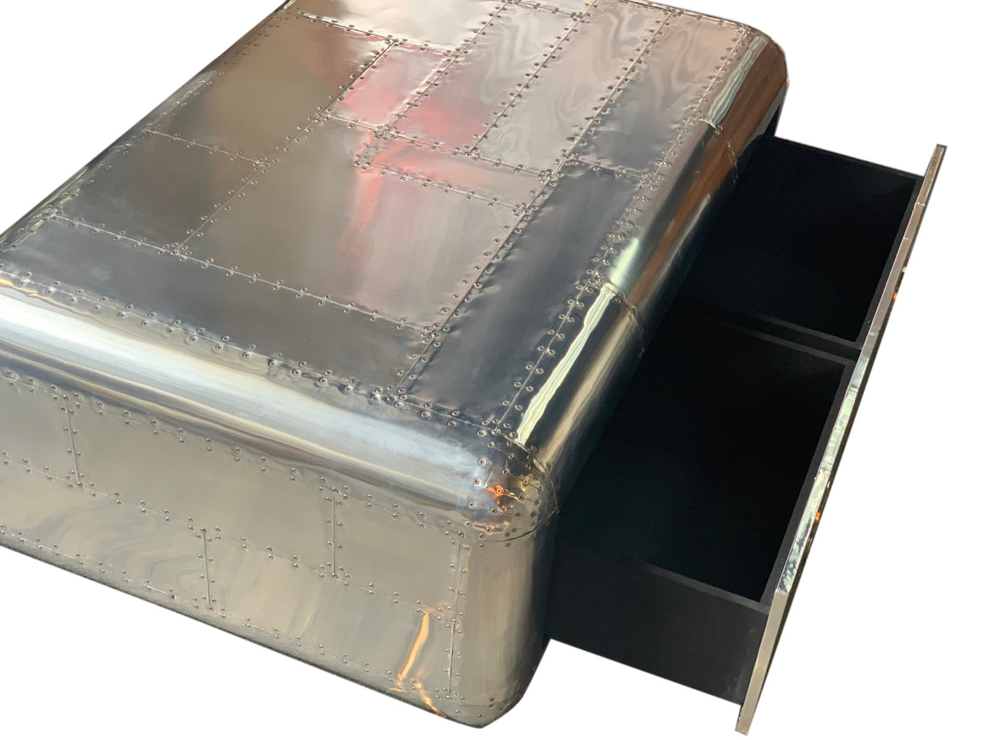 Intelligent Aluminium Spitfire Trunk Coffee Table, Cocolea, , ,