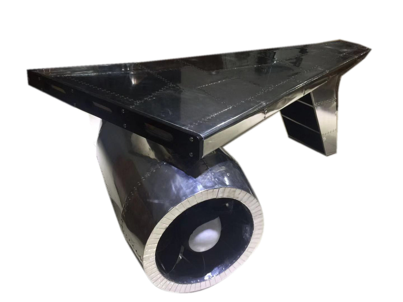 Take Flight Aluminium Aviator Spitfire Wing Propellor Desk, Cocolea, , ,