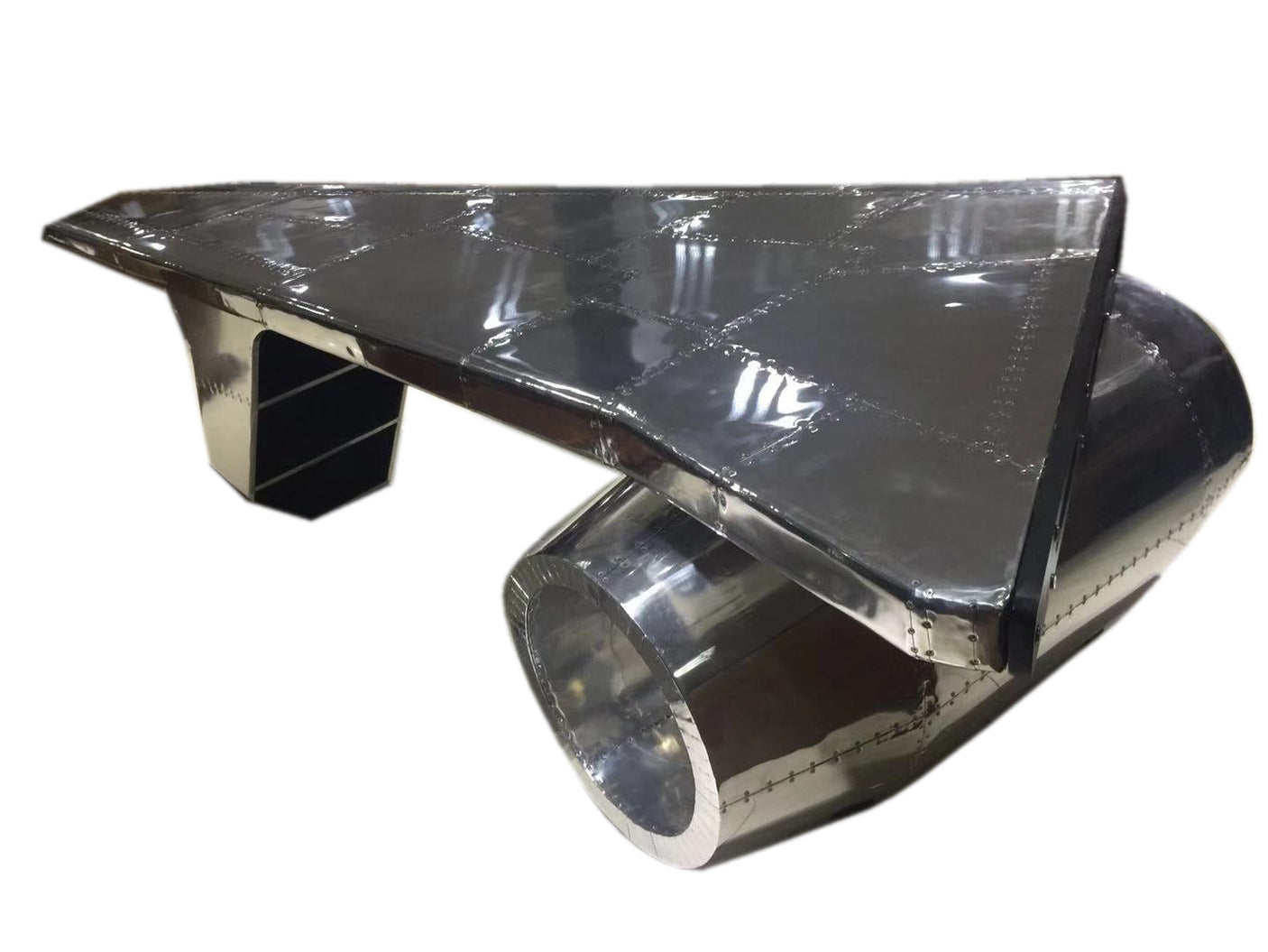 Take Flight Aluminium Aviator Spitfire Wing Propellor Desk, Cocolea, , ,