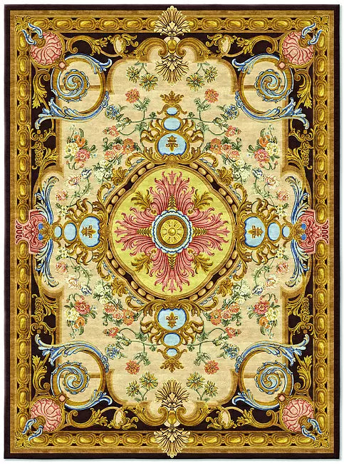 RUG RENAISSANCE GOLD, Cocolea, , ,