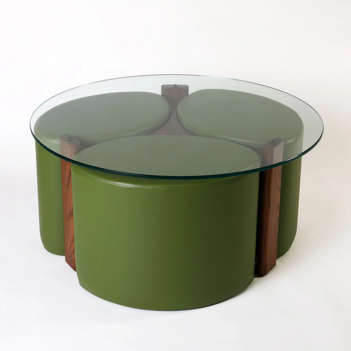 Rondo Pouffé Table Suite, Cocolea, Dark Ash, Sprout,