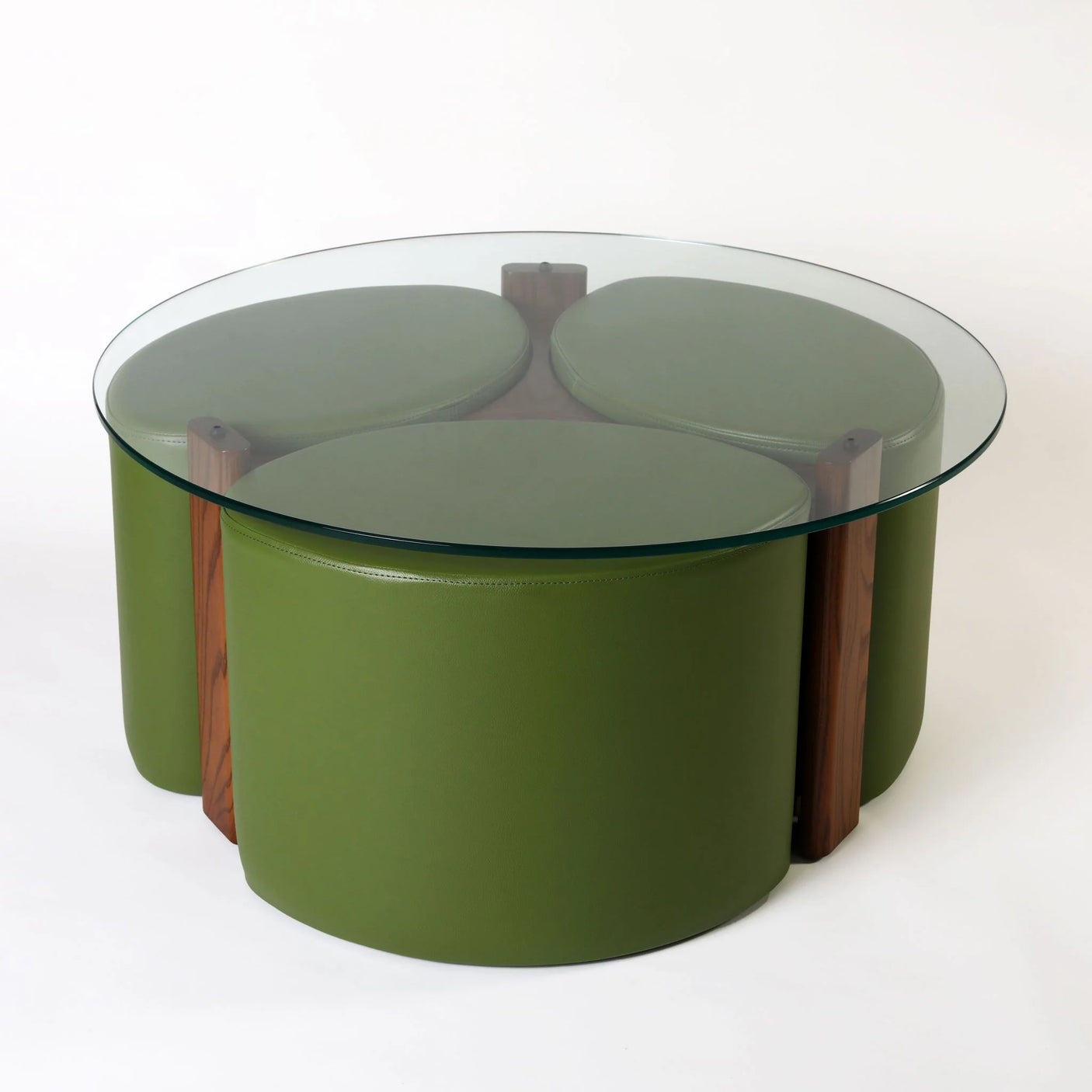 Rondo Pouffé Table Suite, Cocolea, Dark Ash, Sprout,