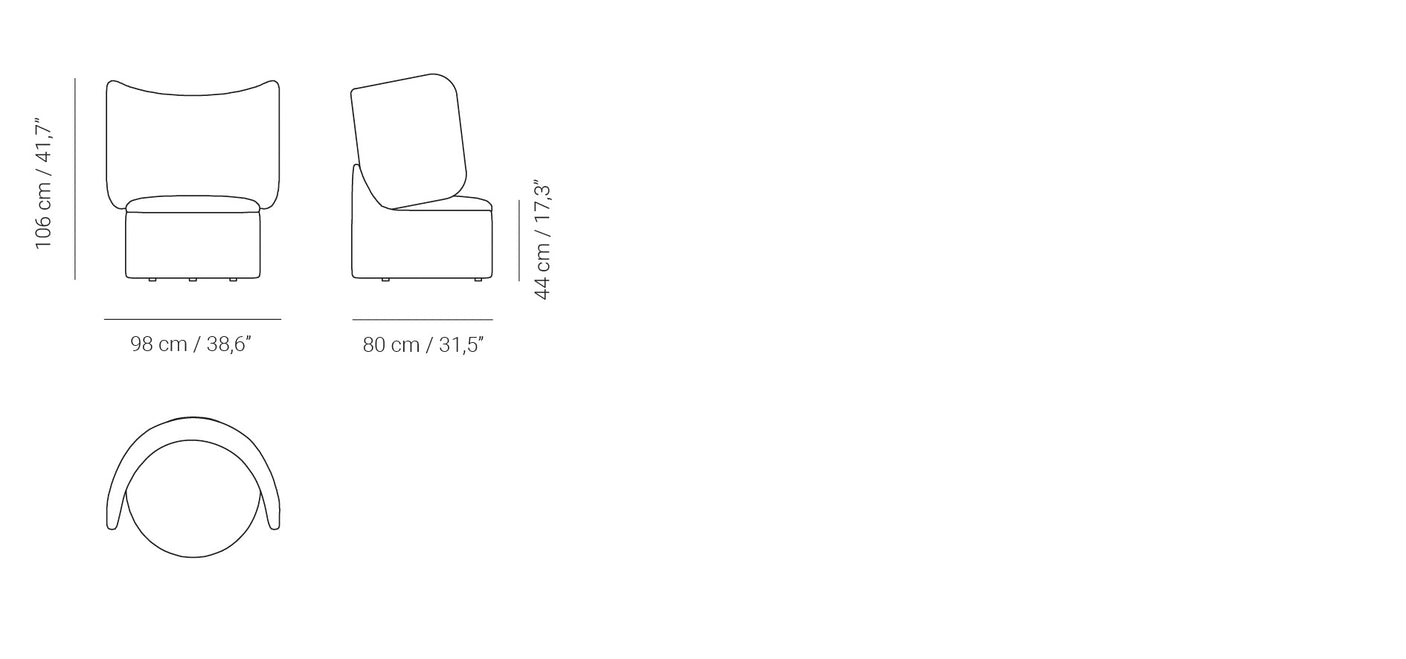 Cobra-L Armchair, Cocolea, , ,