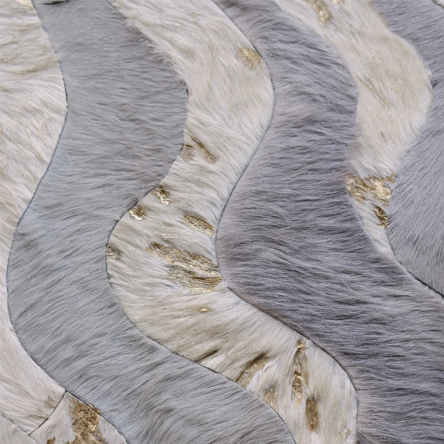 Susurro Round Rug - Grey, Cocolea, , ,