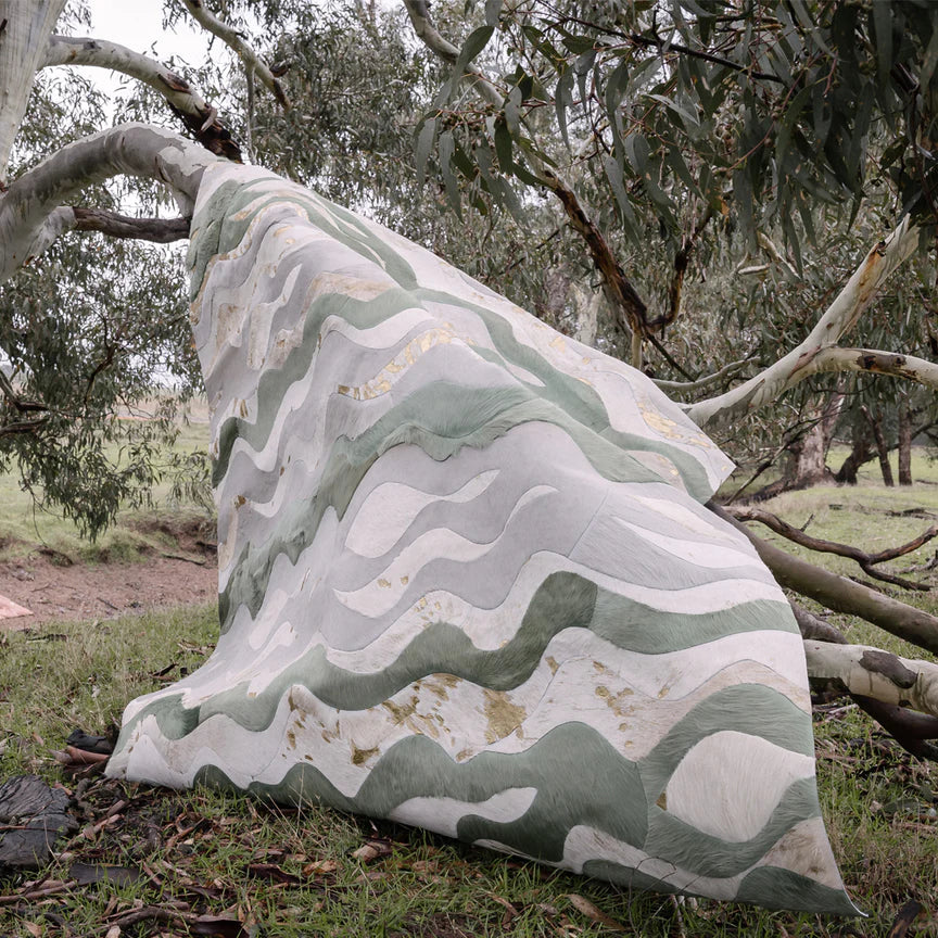 Susurro Rectangle Rug - Jade, Cocolea, , ,