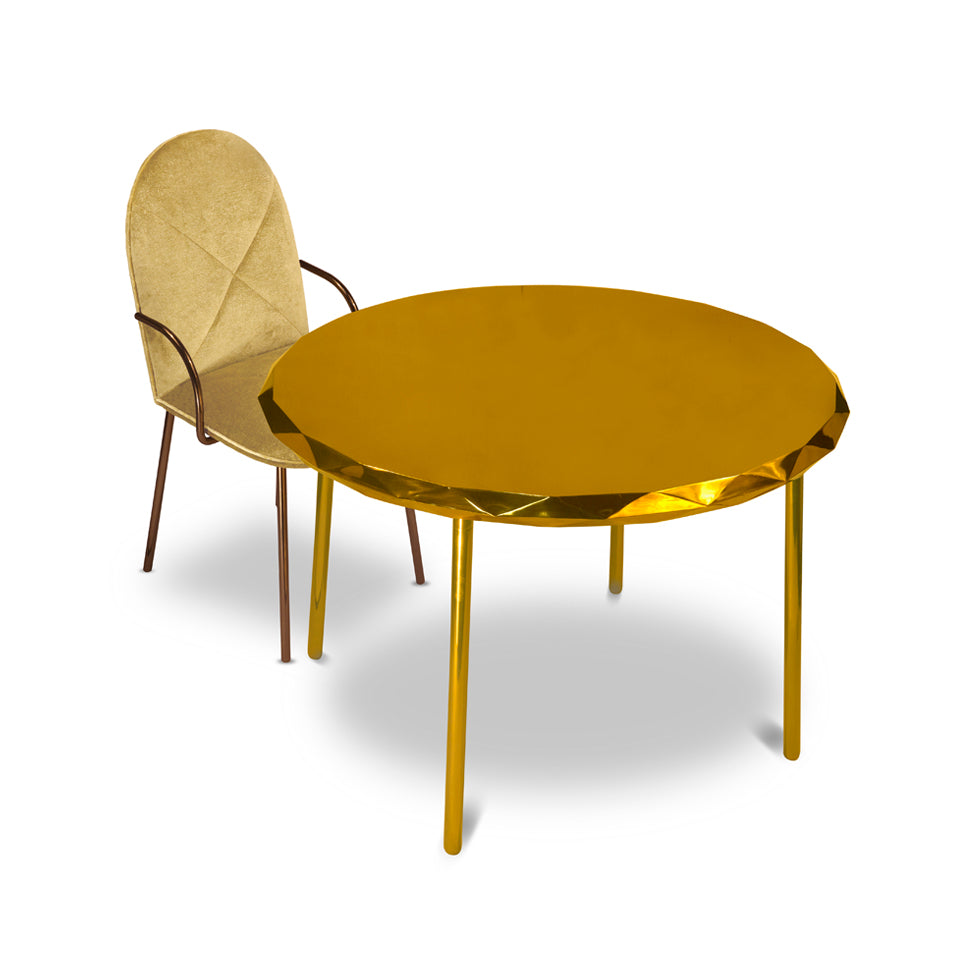 Stella Dining Table Oro, Cocolea, , ,
