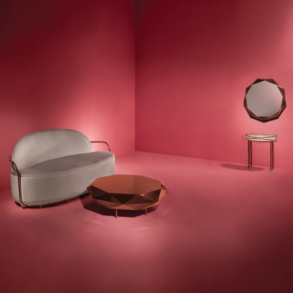 Stella Mirror Small Rose, Cocolea, , ,